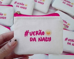 Porta Moedas Personalizado - Verão