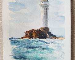 Aquarela Nº 224 - Farol