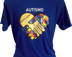 Camiseta Campanha Autismo, Camiseta Personalizada, Uniforme