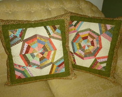 Almofada em Patchwork