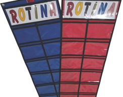 Rotina Escolar 12 Bolsos 16 x 12 cm