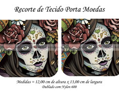Recorte de Tecido Porta Moedas