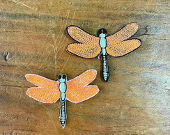 Patch Bordado sem Termocolante - Libélula 10 un