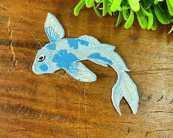 Patch Bordado sem Termocolante - Peixe 10 un