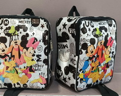 Mochila Personalizada Mickey e Minnie