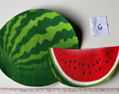 1 Patch Aplique Termocolante Melancia Tamanho Grande