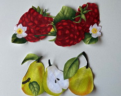 2 Patch Aplique Termocolante Frutas #5