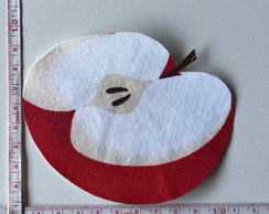 2 Patch Aplique Termocolante Maça Grande ( 2 Unidades )