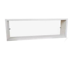 Nicho mdf Branco Tx Retangular 60l x 10p x 20a cm Nchbr022