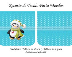 Recorte de Tecido Porta Moedas