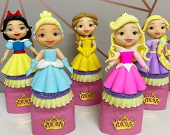 Kit Nutella Princesas Luxo Premium