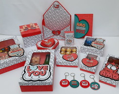 Kit Dia dos Namorados + Brindes. 202394