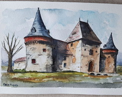 Aquarela Nº 246 - Castelinho