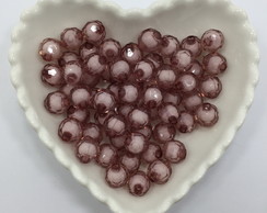 Bola Sextavada com Miolo Marrom 10mm 100 Unidades