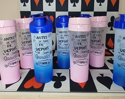Kit com 36 Garrafa de Água Personalizada Garrafinha com Nome