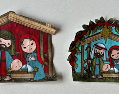 2 Patch Aplique Termocolante Menino Jesus