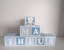 Kit com 9 Cubos 7×7 com Molduras