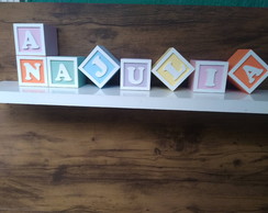 Ki com 10 Cubos 5×5 com Molduras Decorados