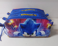 Estojo Triplo Sonic