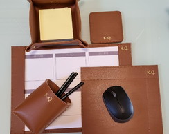 Kit Organizador de Mesa Escritório Personalizado