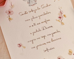 Aquarela Santo Anjo do Senhor