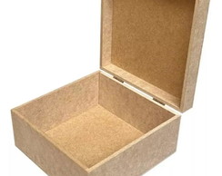 Porta Jóias mdf Cru 15x15x5 D e Madrinhas