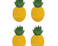 Fruta Abacaxi m Patch Aplique Bordado Termocolante 4 un