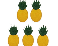 Fruta Abacaxi P Patch Aplique Bordado Termocolante 5 un