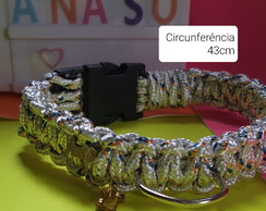 Coleira Pet em Macramê