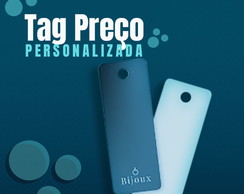 Tag Etiqueta Personalizada Cantos Arredondados