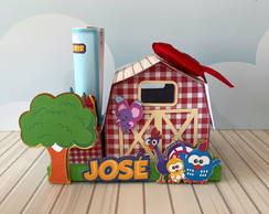 Arquivo de Corte Kit Colorir Galinha Pintadinha 004