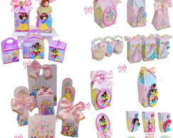 Combo Arquivo de Corte Princesas Disney 4 Kits