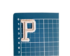 Kit 6 Letras Alfabeto Patch Apliq Bordado Termocolante 45mm