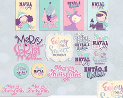 Kit Digital Natal Candy- Elementos-arquivo Digital Png 18104