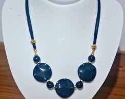 Maxi Colar Azul