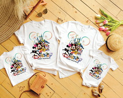 Kit 14 Camisetas Family Vacation 2025