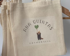 Sacola de Algodão Ecológica 20x20 Personalizada