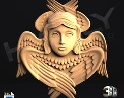 Arquivo Impressora 3d - Stl - Cnc - Anjo Serafim
