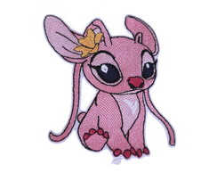 Patch Aplique Bordado Termocolante Angel Stitch 18x20