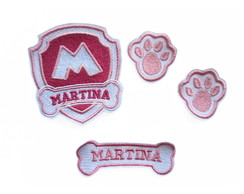 Patch Bordado Termocolante Skye Patrulha Canina Var26