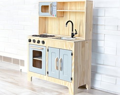 Cozinha Infantil Cinza