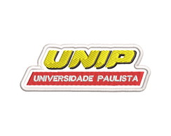 Patch Bordado Termocolante Unip Instituição de Ensino