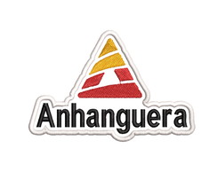 Patch Bordado Termocolante Anhanguera Instituição de Ensino