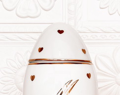 Ovo porcelana bomboniere Páscoa