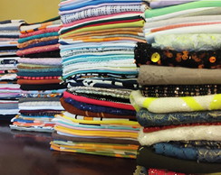 Retalhos de Tecido para Artesanato Ld Abaixo de 80cm 1kg