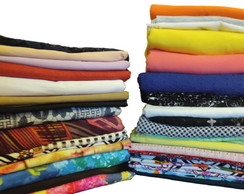 Kit de Retalhos para Artesanato Ld Acima de 80cm 4kg