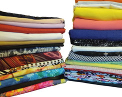 Kit de Retalhos para Artesanato Acima de 80cm 1kg