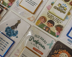 Card com Chocolate Dia das Bruxas