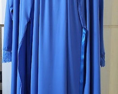 Camisola de Amamentação com Robe Manga Longa