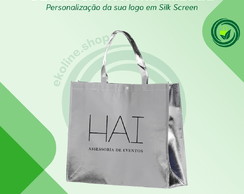 Sacolas Metalizadas Personalizadas com Logo 35x45